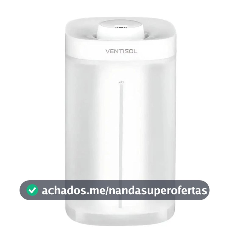 Umidificador de Ar para quarto bebê 4L Purificador Vaporizador Difusor Ultrassônico Portátil
