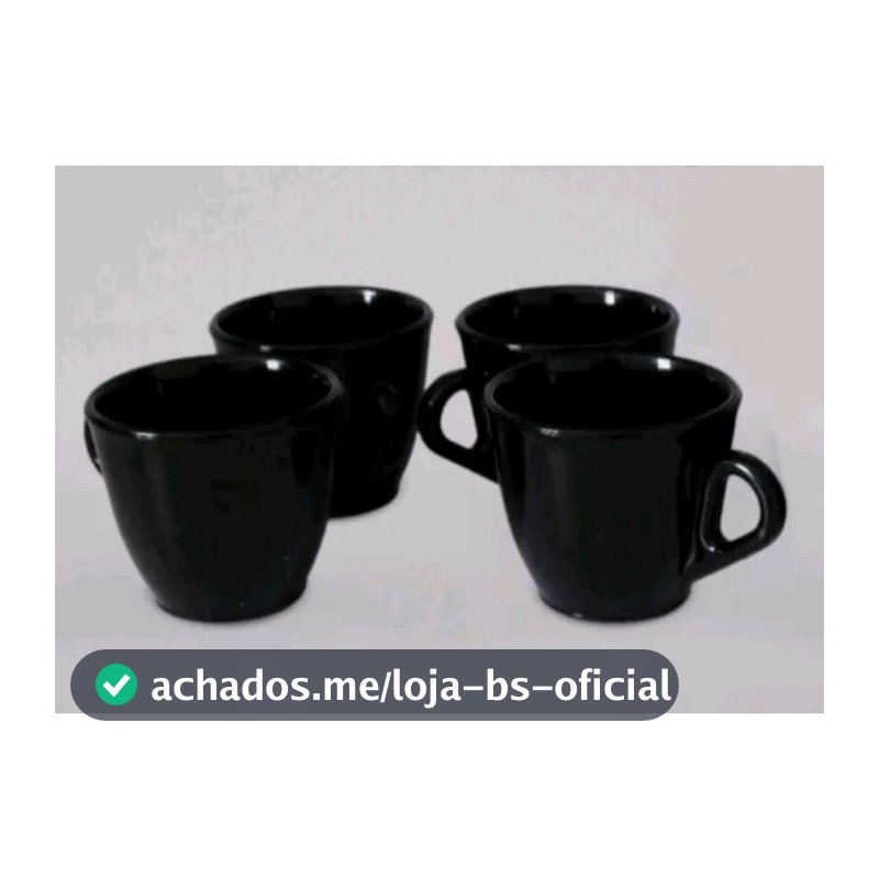 Caneca Jumbo Preta 740ml - Oxford