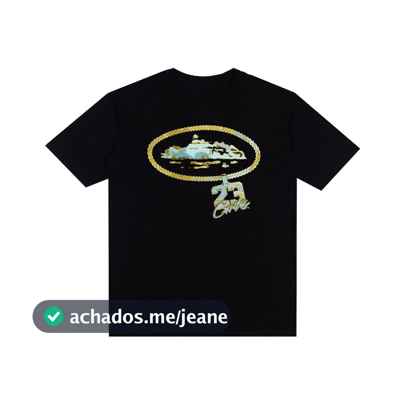 Camiseta Basic Streetwear Estampada 23 Chain Unissex 100% Algodão