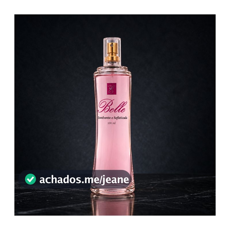 Belle 100ml - Prefume Feminino Floral Frutado Gourmand | Deo Colônia Feminina CBB
