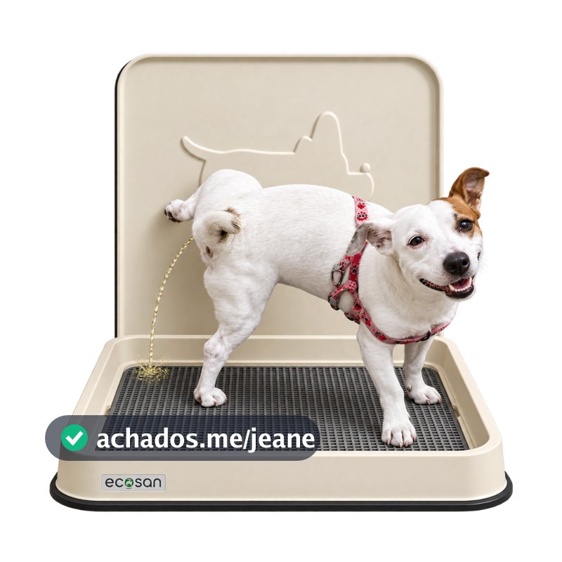 Banheiro Inteligente para Cães Ecosan (Com PLACA POSTE)
