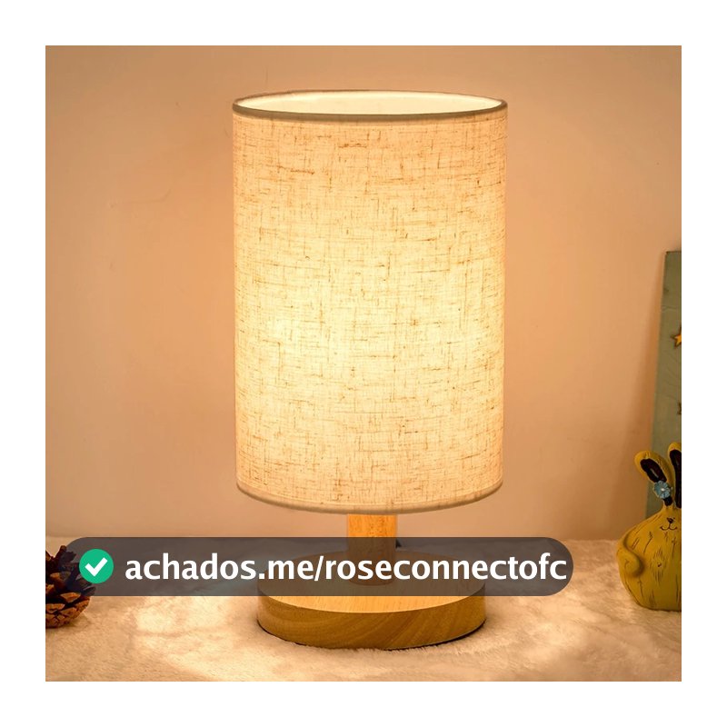 Lâmpada De Mesa De Madeira Moderna Alimentada Por USB Luz De Noite Para Iluminação Do Quarto abajur