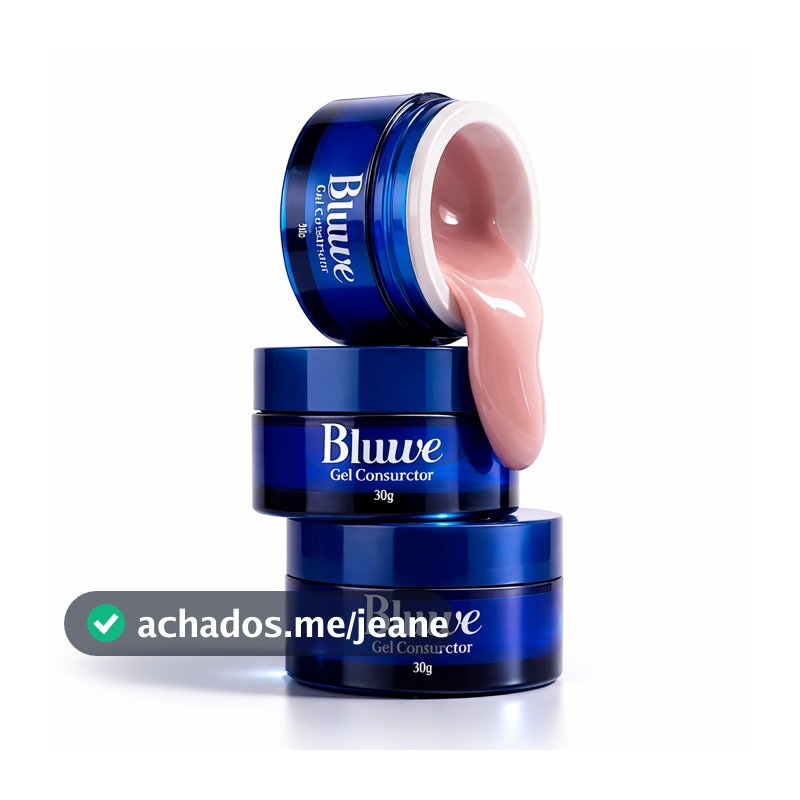 Bluwe Gel Construtor Bluwe 5 Cores 30g CurvaturaSmart unhas em gel UV