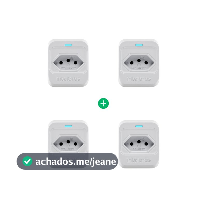 Kit Dispositivo de Proteção Elétrica EPS 301 Branco - 4 peças