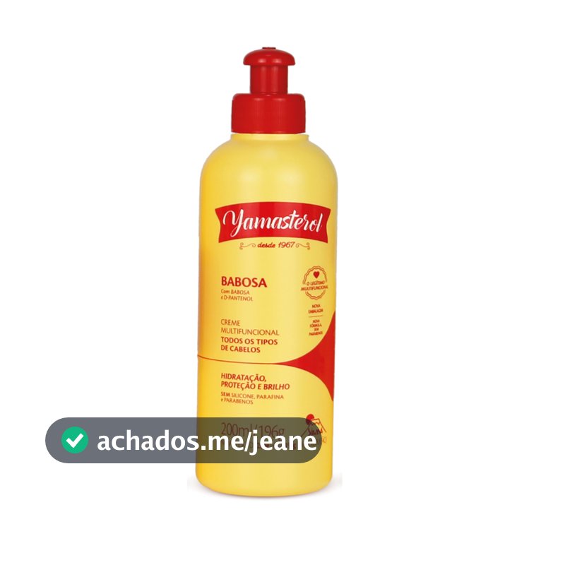 Yamasterol Babosa E D-Pantenol  200ml