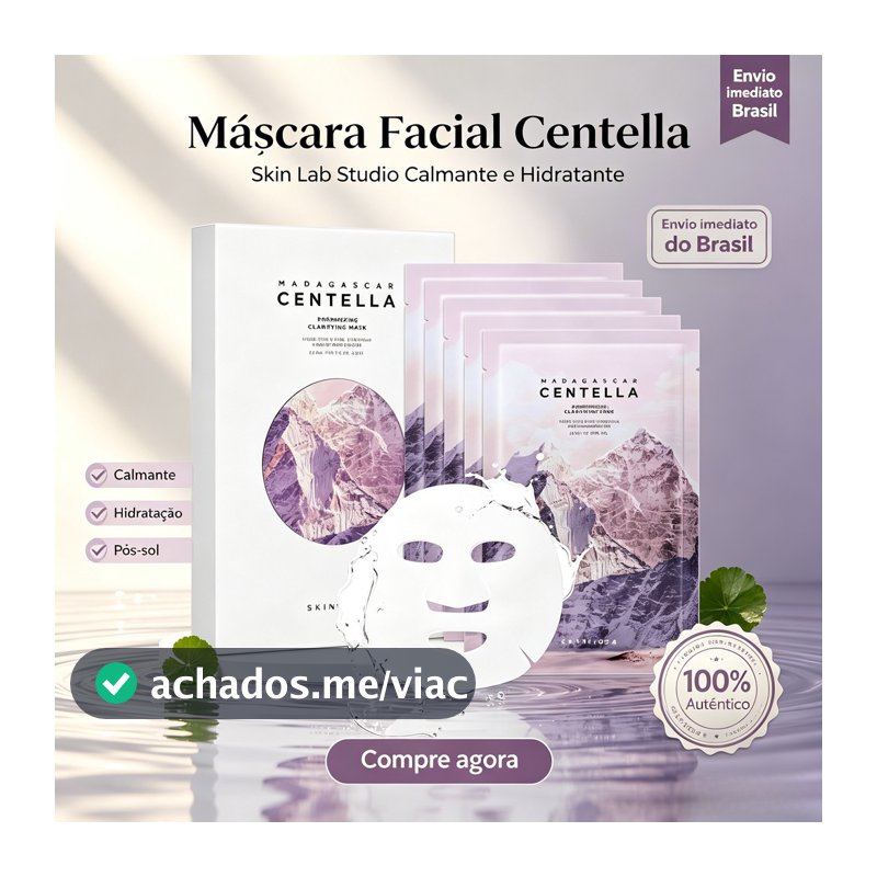 [Skin1004] Máscara Clarificante De Poros Madagascar Centella 5ea/Coreana/Minimização Por + 82 ARCHIVE
