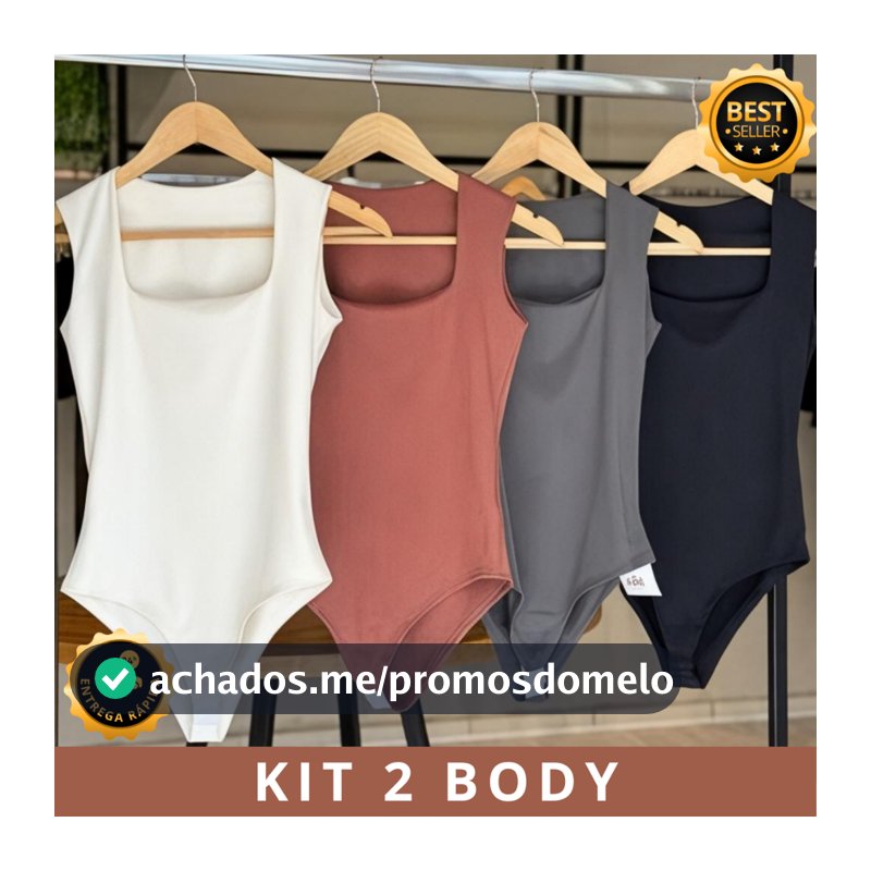 BODY FEMININO SUPLEX REGATA FORRO DUPLO PREMIUM