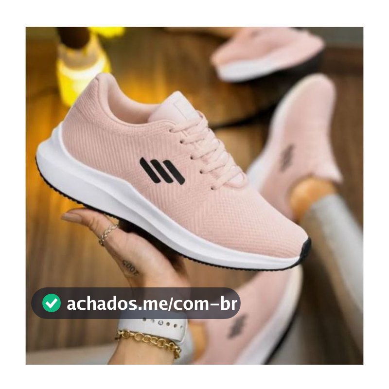 TENIS FEMININO O2X ESPORTIVO, ACADEMIA PROMOÇÃO PRONTA ENTREGA OUTLETPOWER