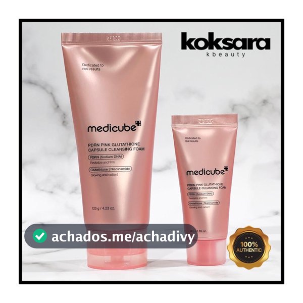 Medicube PDRN Pink Glutathione Capsule Cleansing Foam 30g / 120g