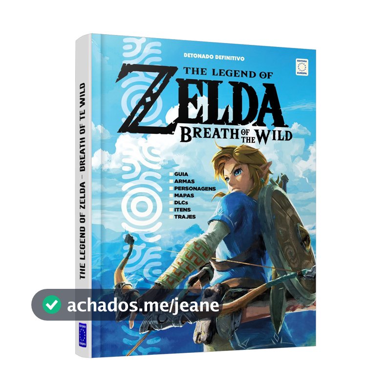 Zelda: Breath of the Wild - Detonado Definitivo - Capa Dura