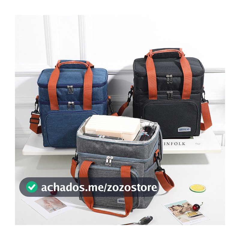 Bolsa Térmica De Grande Capacidade De Alta Qualidade Adequada Para Viagens De Piquenique Na Praia