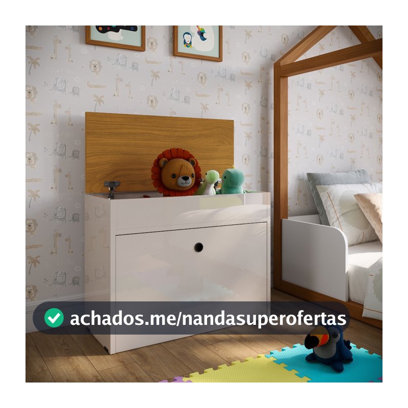 Sapateira Elite Infantil com Baú para Brinquedos e Acessórios