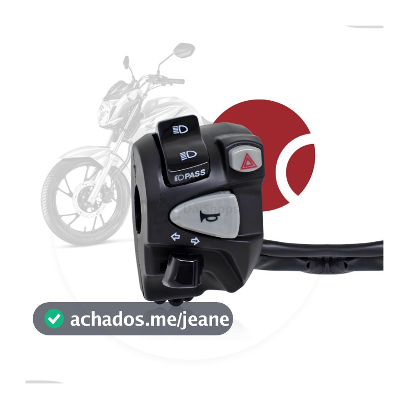 Punho Luz Titan 150 Fan 125 150 Start Modelo Cb 650 Nc 750