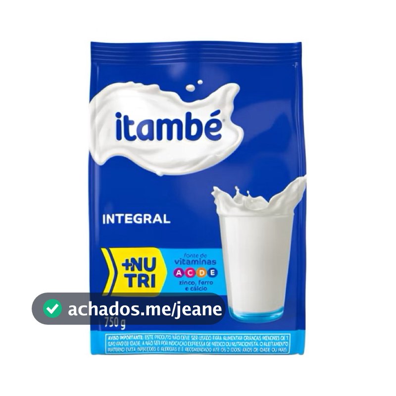 Leite Em Pó Integral Itambé 750g