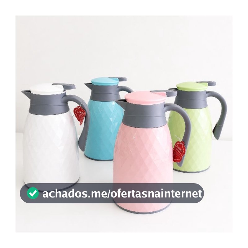 Garrafa Térmica Texturizada – Elegância e Conservação da Temperatura