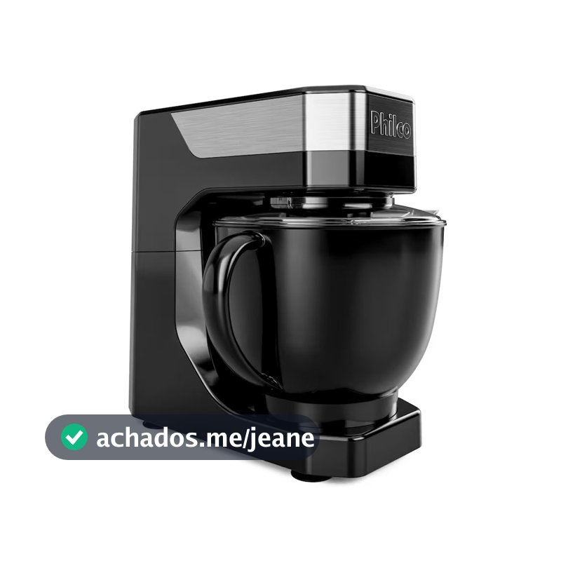 Batedeira Planetaria Philco PBP90A 5L 900W Tampa Antirrespingo