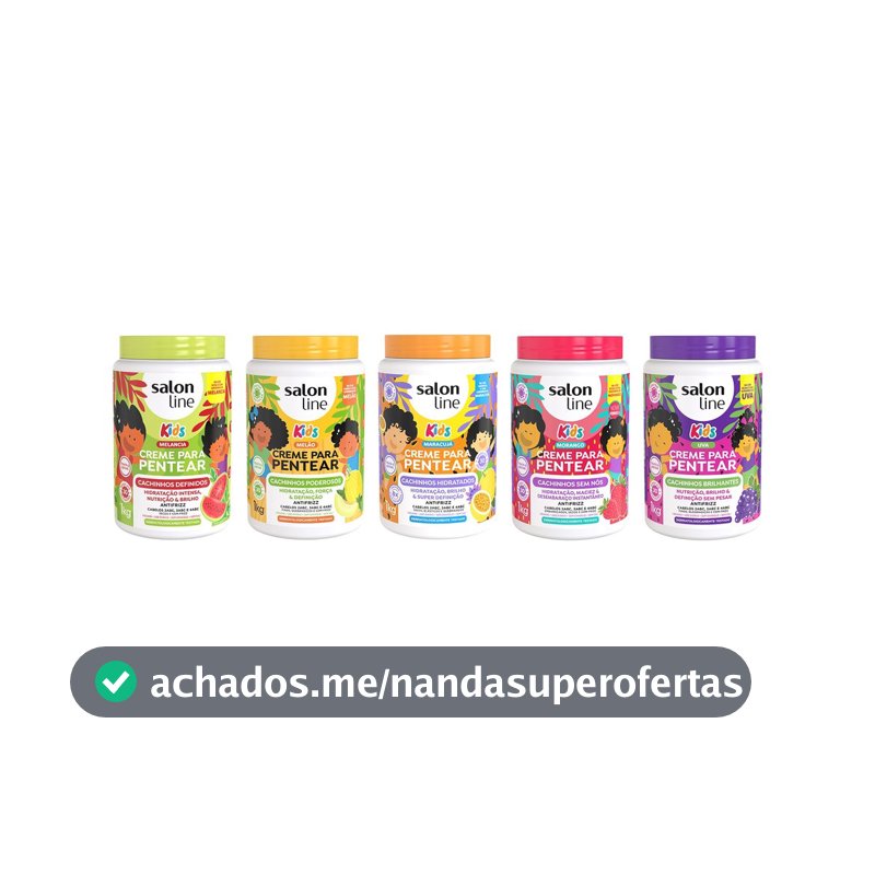 Combo Creme para Pentear de Frutas