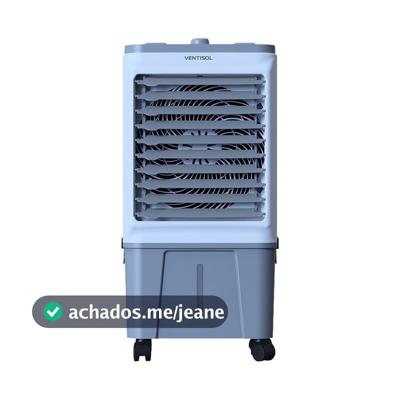 Climatizador de Ar Ventisol CLIN16-01, 16 Litros, 130W, Branco/Cinza