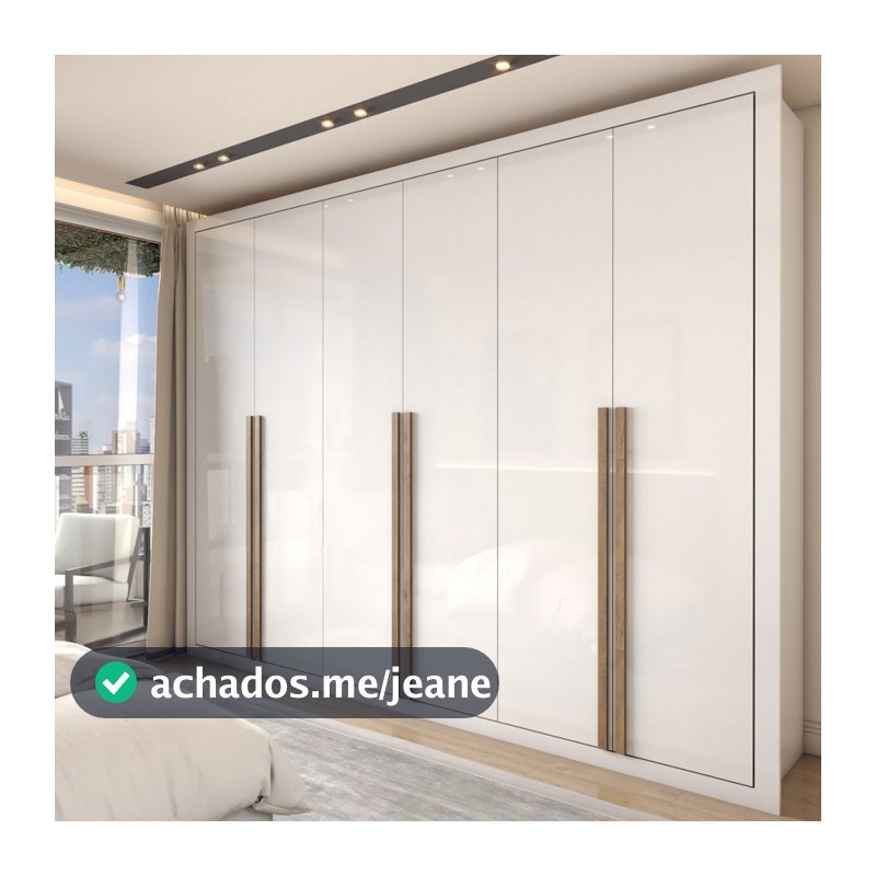Guarda-Roupa Casal Severo 6 Portas 6 Gavetas - Panorama Móveis