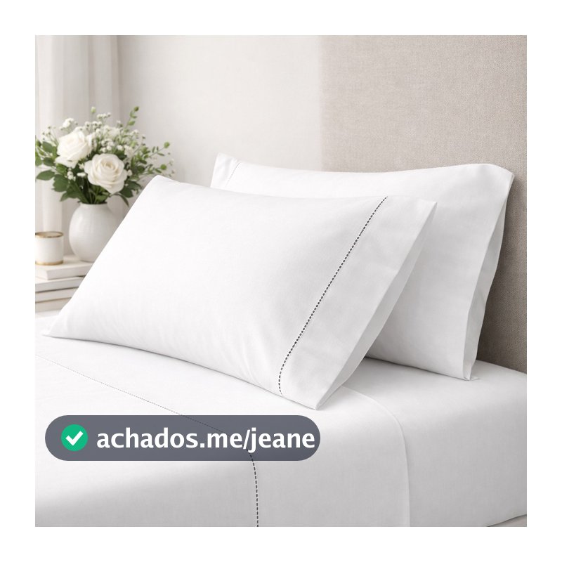 Kit 10/8/6/4/2 Fronhas Travesseiro Premium Micropercal 400 Fios – Toque Macio e Luxo para a Cama