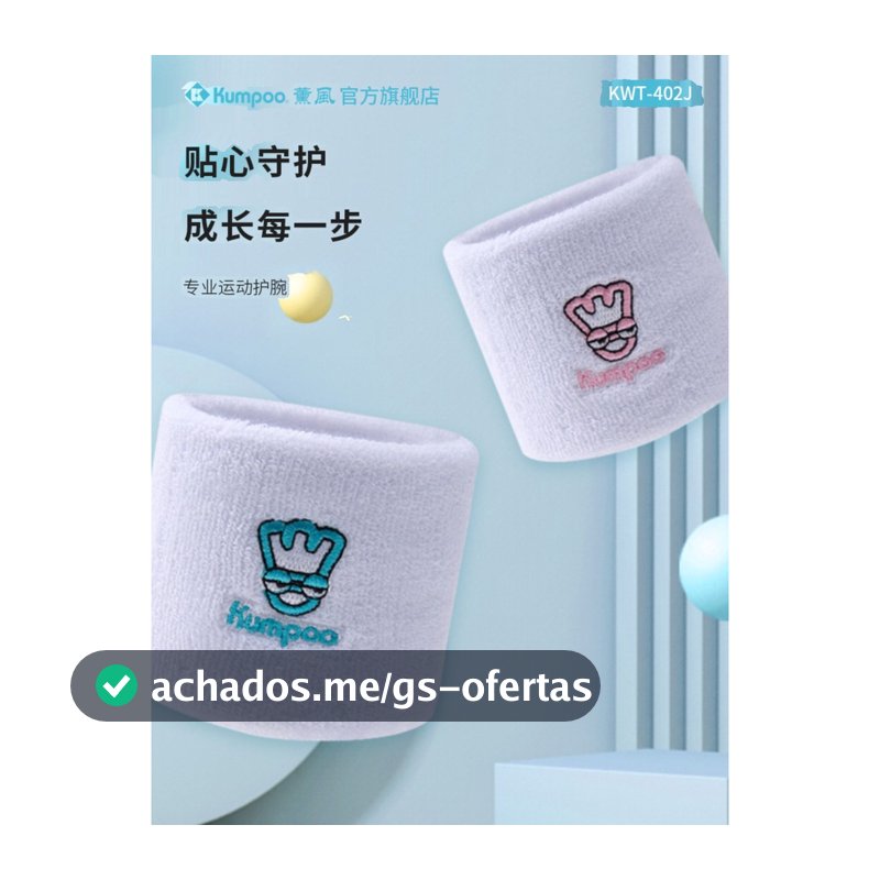 Kaoru estilo Badminton tênis genuíno esportes pulseira de Fitness entorse basquete vôlei pulso das crianças KWT-402J