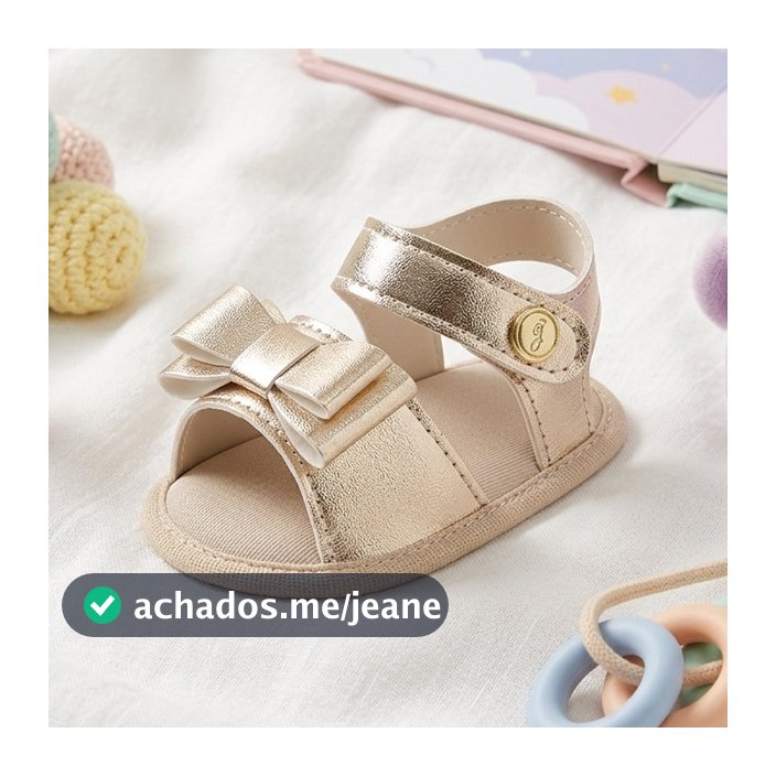 Sandalia Bebe Recem-Nascido Menina Infantil