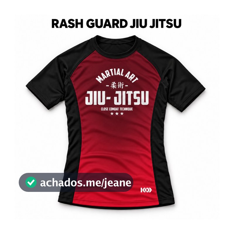 Camiseta Rashguard Térmica de compressão Jiu Jitsu Manga Curta No-Gi MMA UV60+ Unissex Grappling KOD Degrade