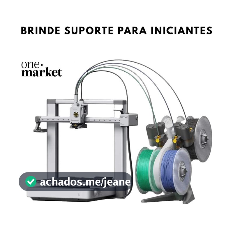 Impressora 3D Bambu Lab A1 Com ou Sem AMS (COMBO) - Bivolt - OneMarket