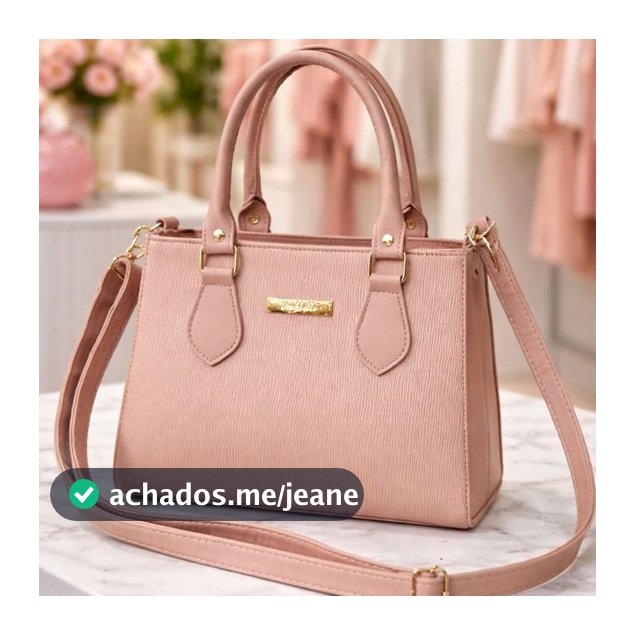 Bolsa Feminina Uselabelle Média Estruturada Alça Transversal Chic Moderna Alta Qualidade