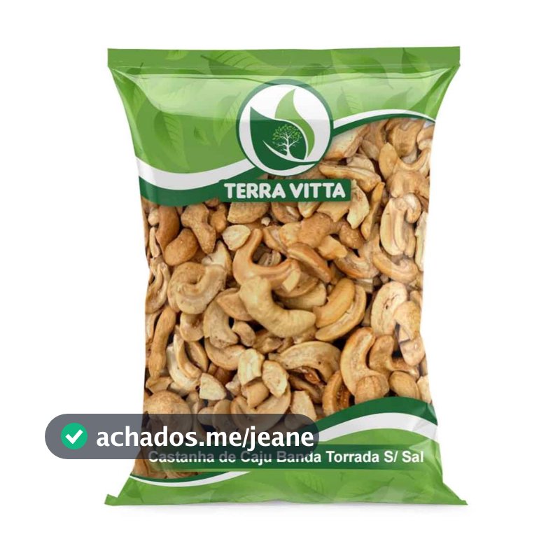 Castanha de Caju Banda Torrada Sem Sal