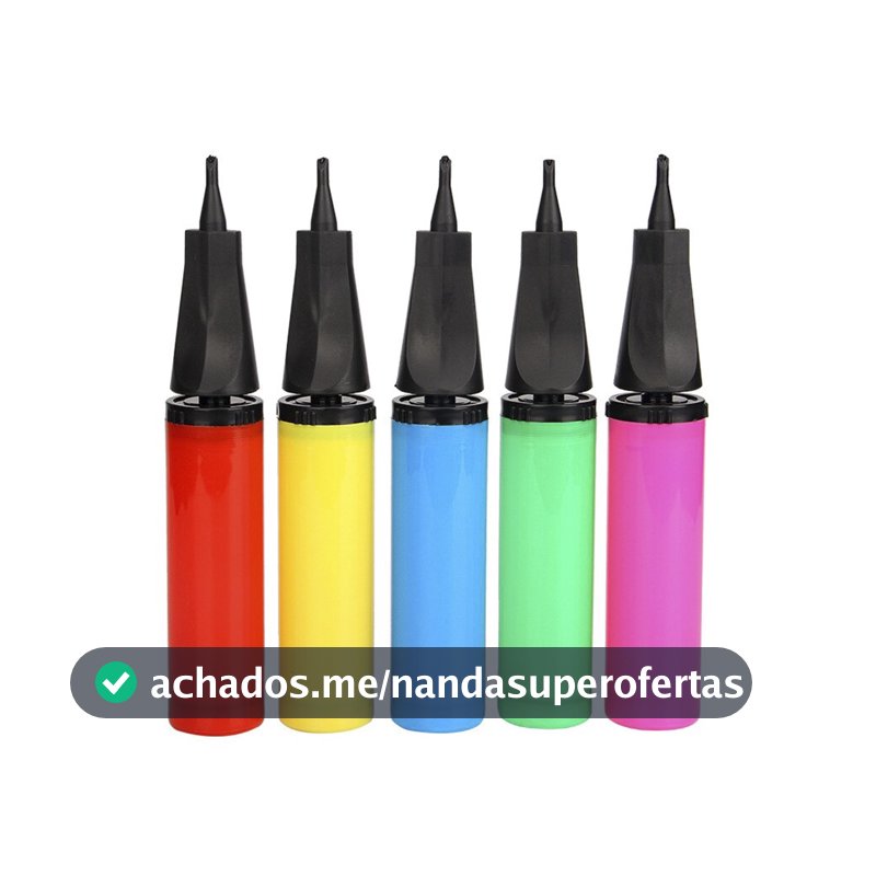 Bomba Manual Para Inflar Encher Balão Bexiga