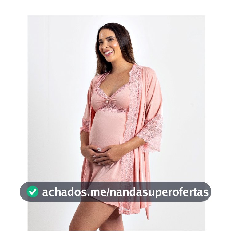 KIT CAMISOLA AMAMENTAÇÃO E ROBE