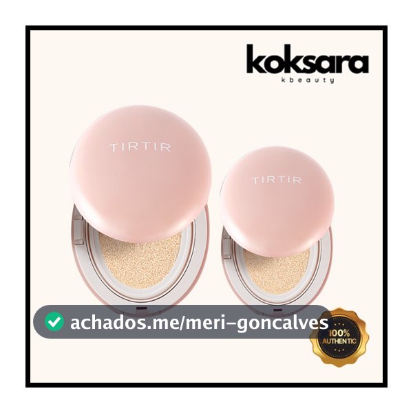 Máscara TirTir Fit Todas As Almofadas De Cobertura 25 Cores (Mini E Original) 4.5g/18g