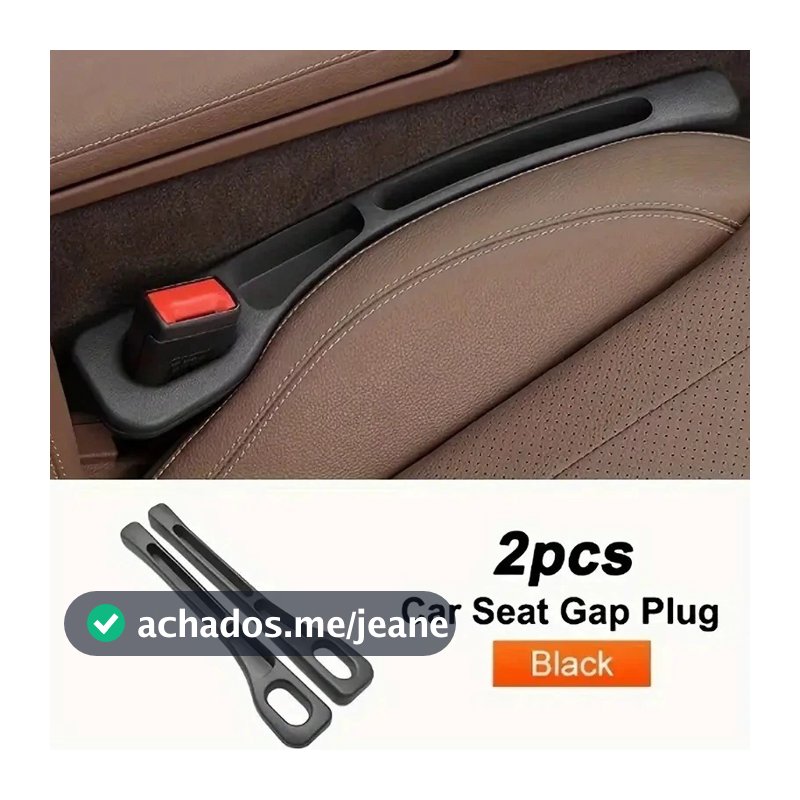 2 Pcs Assento De Carro Gap Filler Costura Lateral Plug Strip À Prova De Vazamento Tira De Enchimento Organizad