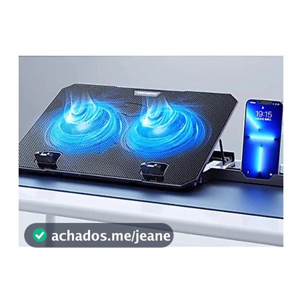 Suporte Notebook Ergonômico com Cooler – Refrigeração 5V 1000RPM (DELTA-B1122M)