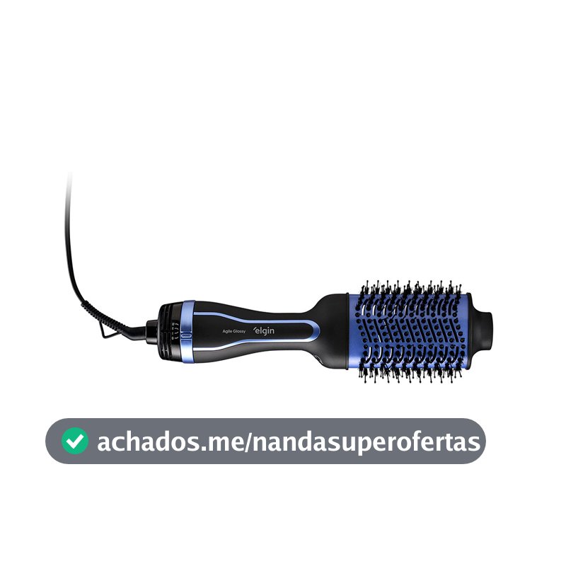 Escova Secadora Agile  Glossy Elgin 1300w Bilvolt