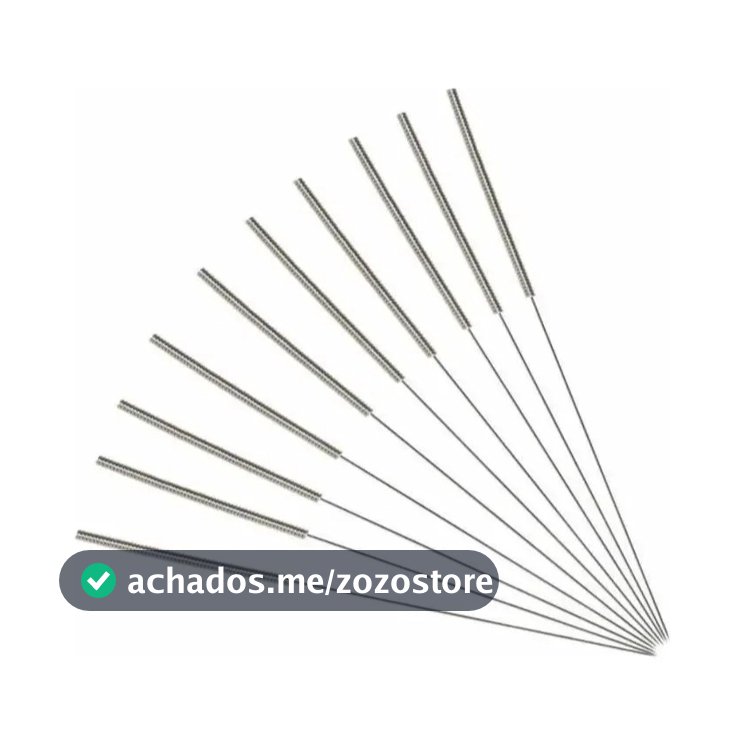 Kit 5 Agulhas Limpeza Bico Hotend 0.4mm Impressora 3d