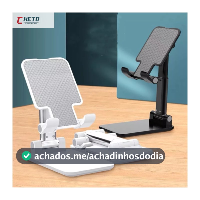 PROMOÇÃO！Atualizar！Suporte Para Celular e Tablet Dobrável Portátil Ajustável Apoio Mesa