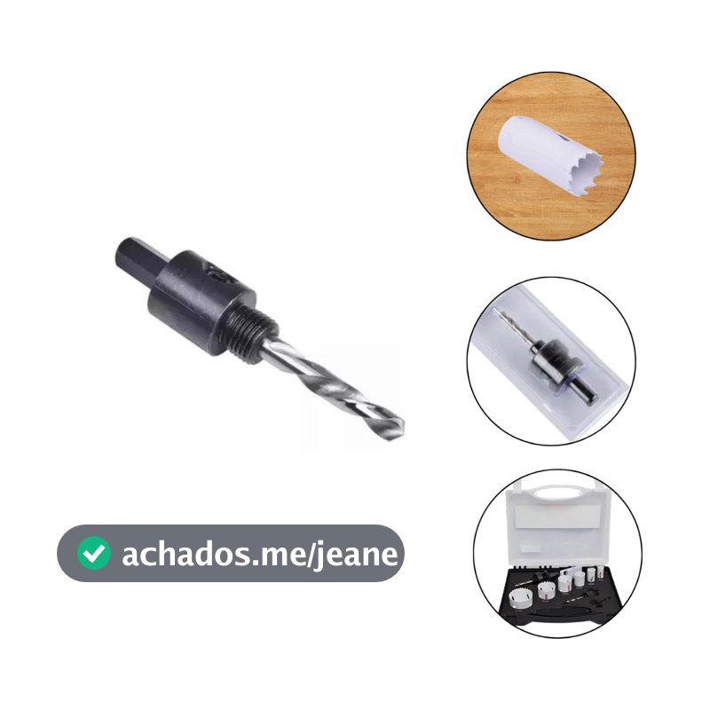 Suporte Serra Copo 14 A 29mm  Makita D17170 Com Broca