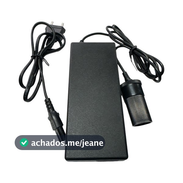Fonte 12v Compatível Geladeira Portátil Elber Black Pro 43l