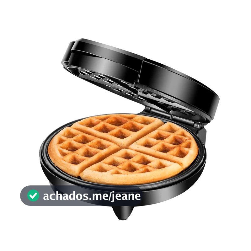 Máquina De Waffle Mondial Antiaderente Pratic GW-01 1200W