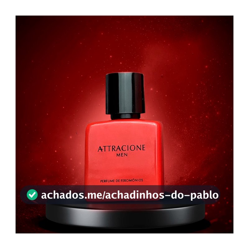 Attracione Men (Perfume Masculino com Feromônios Ativados)