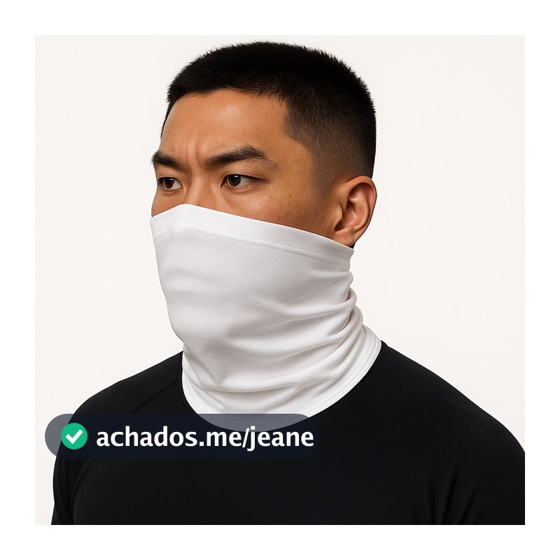 Bandana Gola Tubo Tube Neck Máscara Proteção Balaclava Bike Moto Pesca Cachecol Tática UV 50