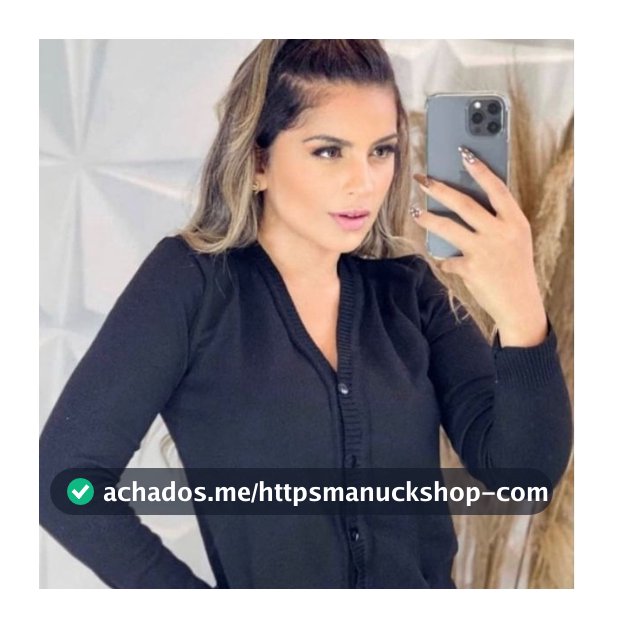 Casaquinho Cardigan Suéter Feminino Empresarial Liso com Botão no Elastano Basico Direto da Fabrica