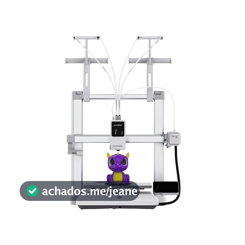 Impressora 3D Kobra X Multicolorida 4 Cores Anycubic