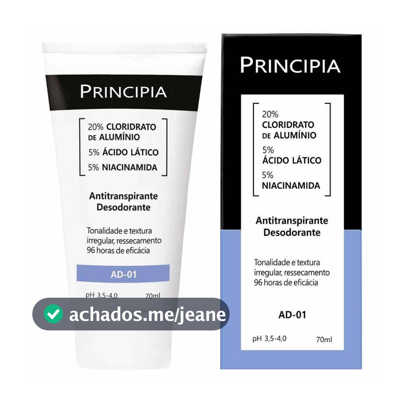 Antitranspirante Desodorante Principia AD-01