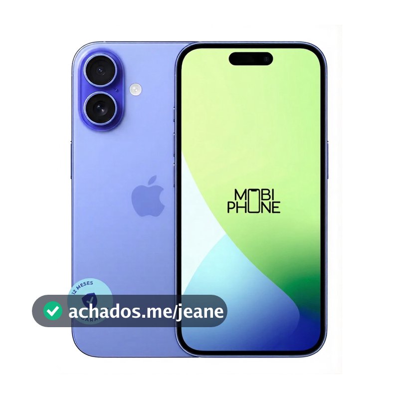 iPhone 16 PLUS 128GB Azul Ultramarino EXCELENTE