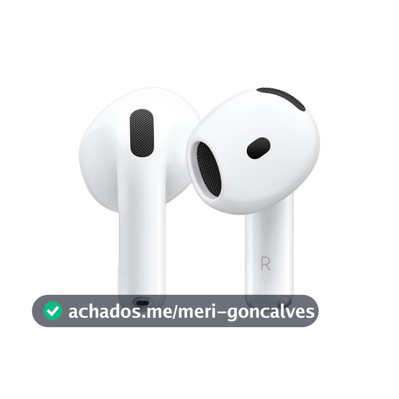 Airpods 4 Apple Original Novo Garantia 1 Ano NF