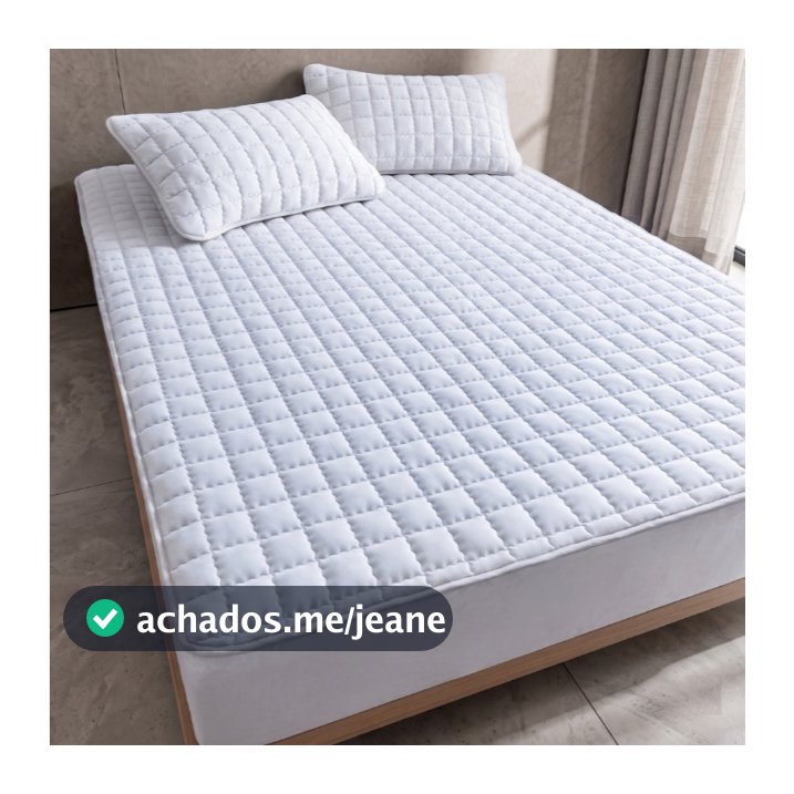 Capa De Colchão Protetora Impermeável Vários tamanhos Matelada Alta Qualidade Com Elástico