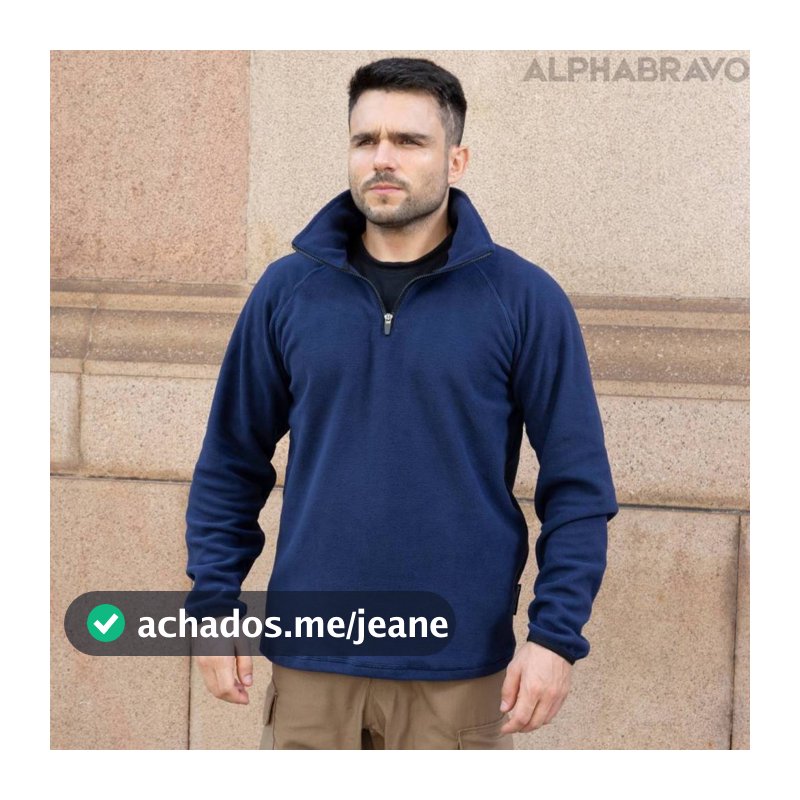 Casaco Masculino Agasalho Fleece Microfibra Soft Quente Elegante Esportivo Básico